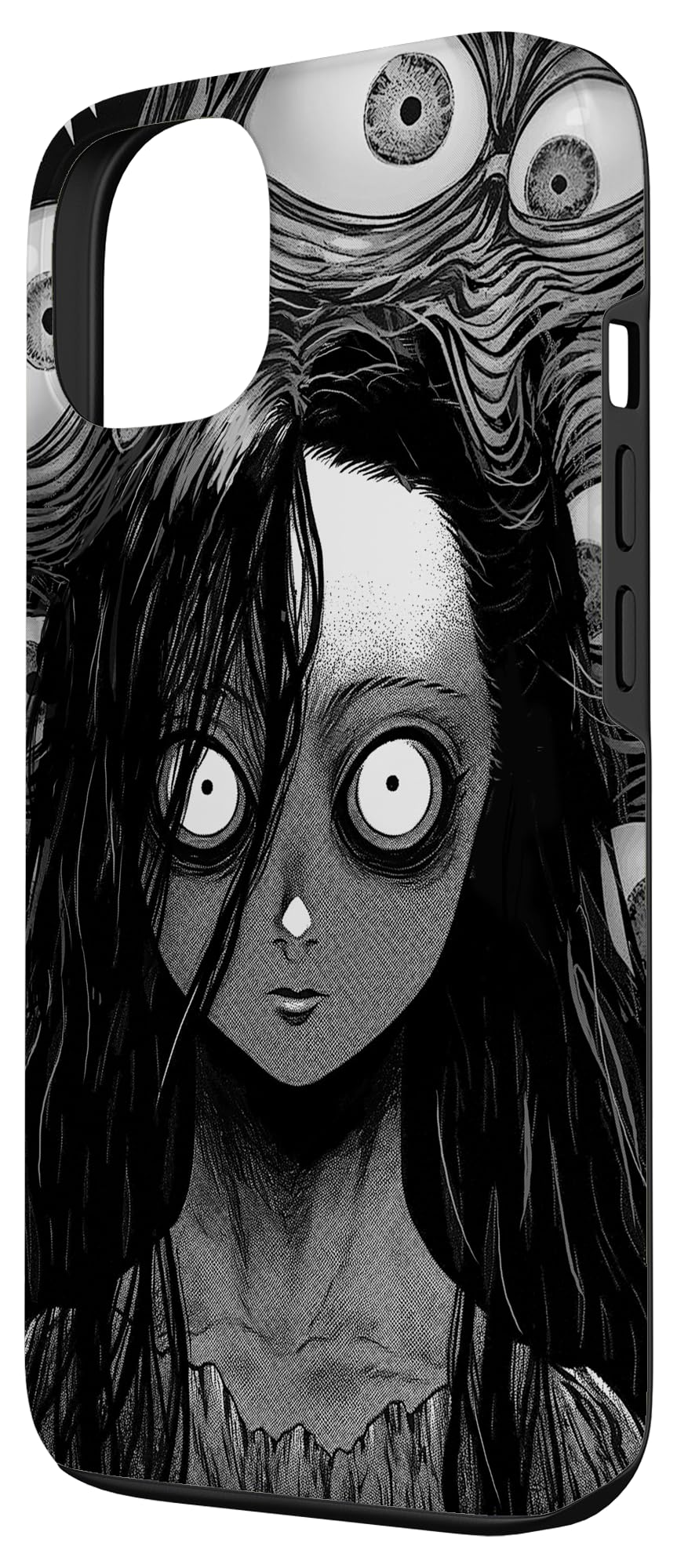 Amazon.com: iPhone 13 Creepy manga Girl Scary Eyes Horror